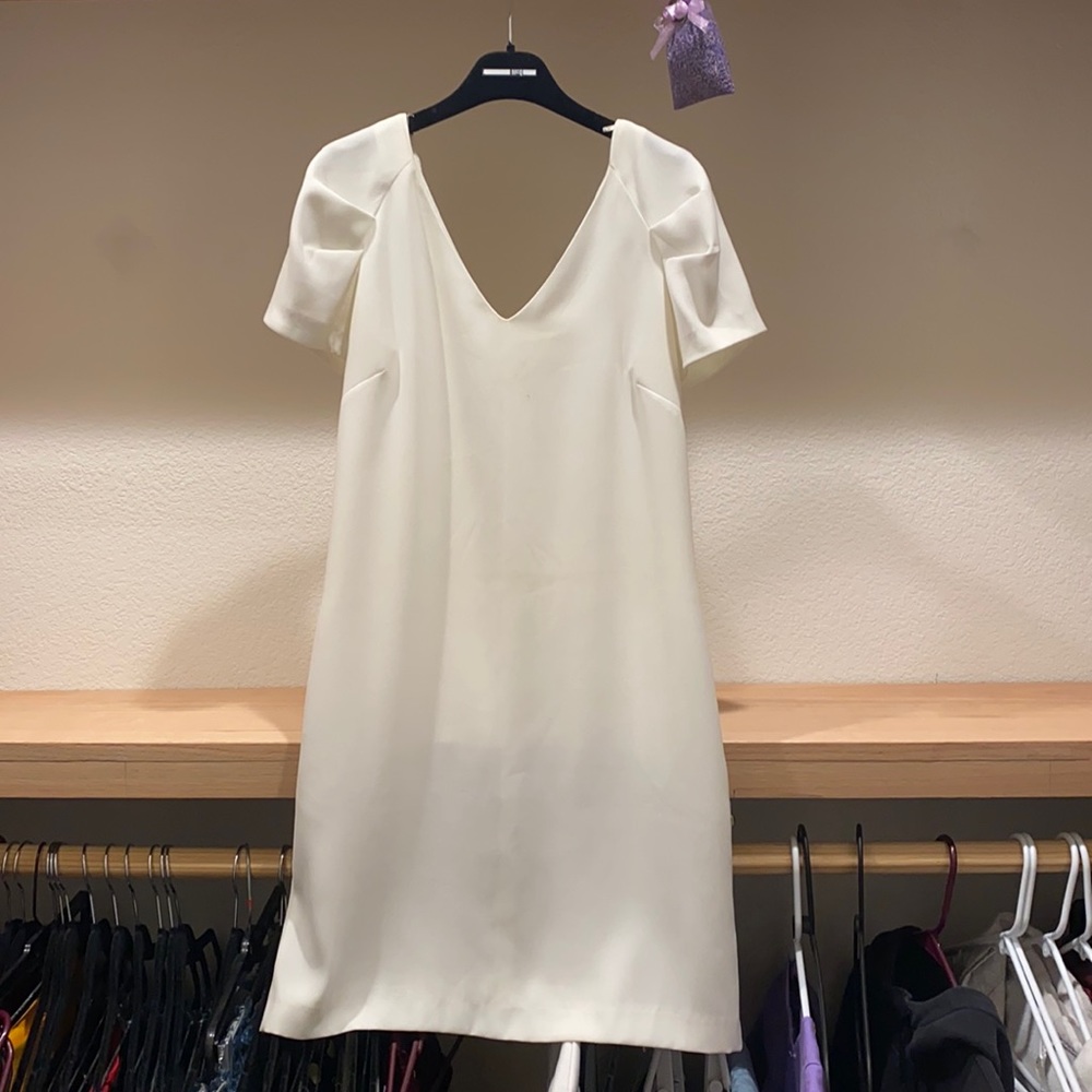 Drop shoulder dress